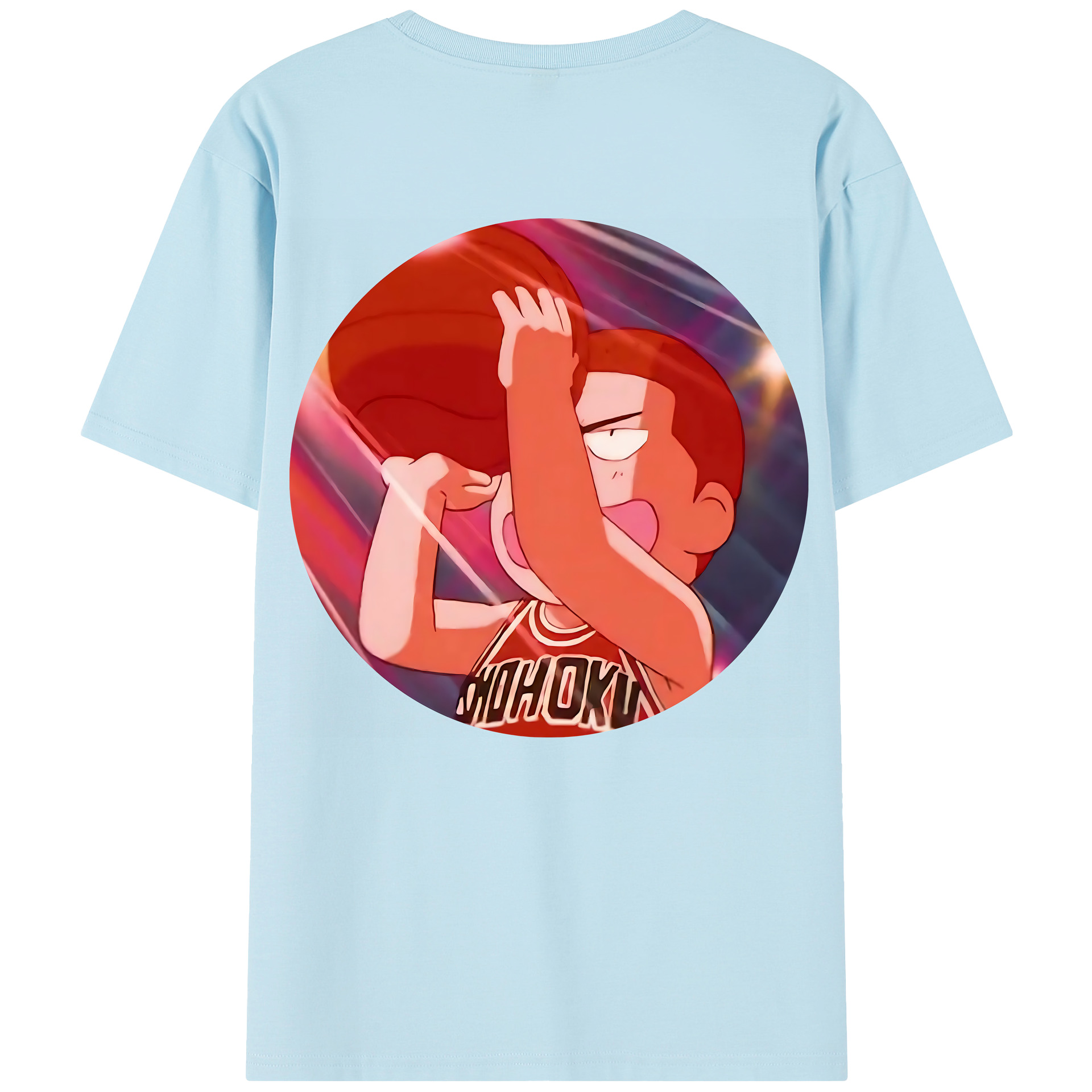 （画像用） SLAM DUNK／スラムダンク 綿100％半袖Tシャツ（背面プリント）